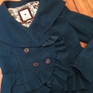 Anthropologie wool coat
